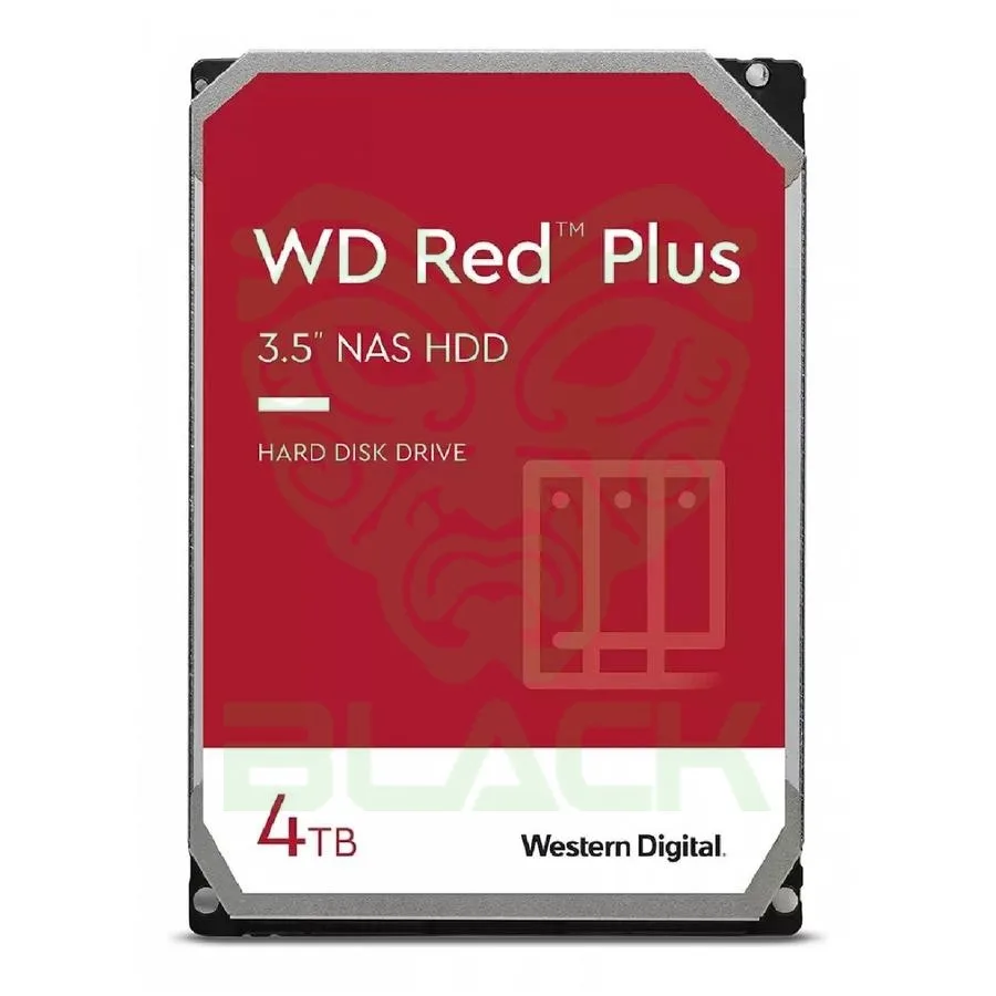 Disco Hdd 4TB Western Digital Nas Red Plus Wd40efzz