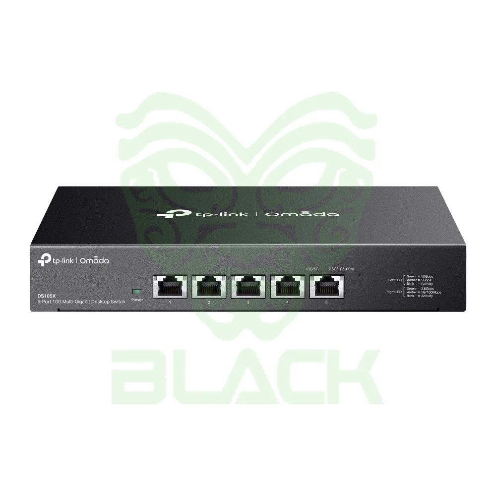 Tp-link Omada Ds105x Switch No Administrado 10g Ethernet (100/1000/10000) Negro