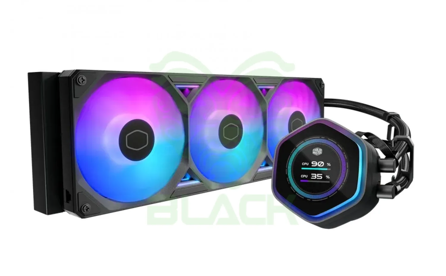 Water Cooler Cooler Master Cm Masterliquid Atmos II 360mm Lcd ARGB