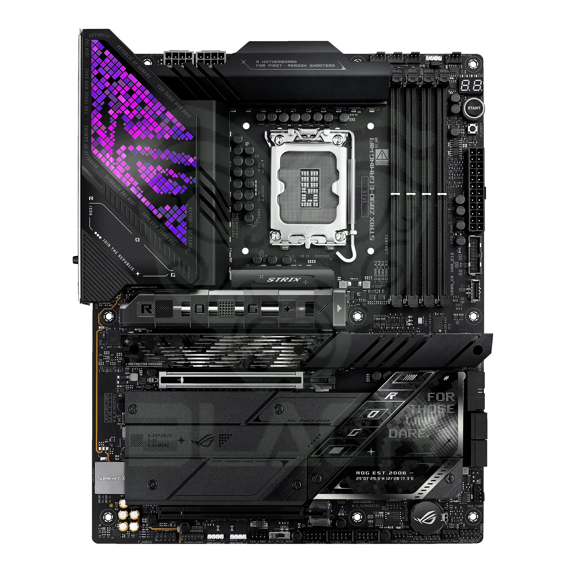 MOTHER ASUS ROG STRIX Z890-E GAMING WIFI LGA1851