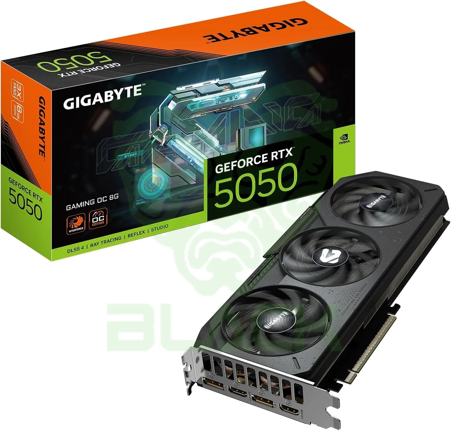 Placa De Video Rtx 5050 8GB Gigabyte Windforce