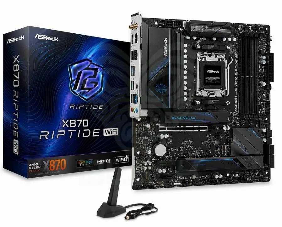 Mother Asrock (am5) X870 Riptide WIFI DDR5 (mb-x870 Ripwifi