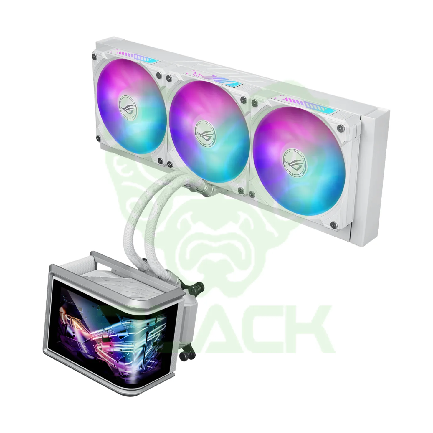 WATERCOOLER ASUS ROG RYUO IV SLC 360 ARGB WHITE