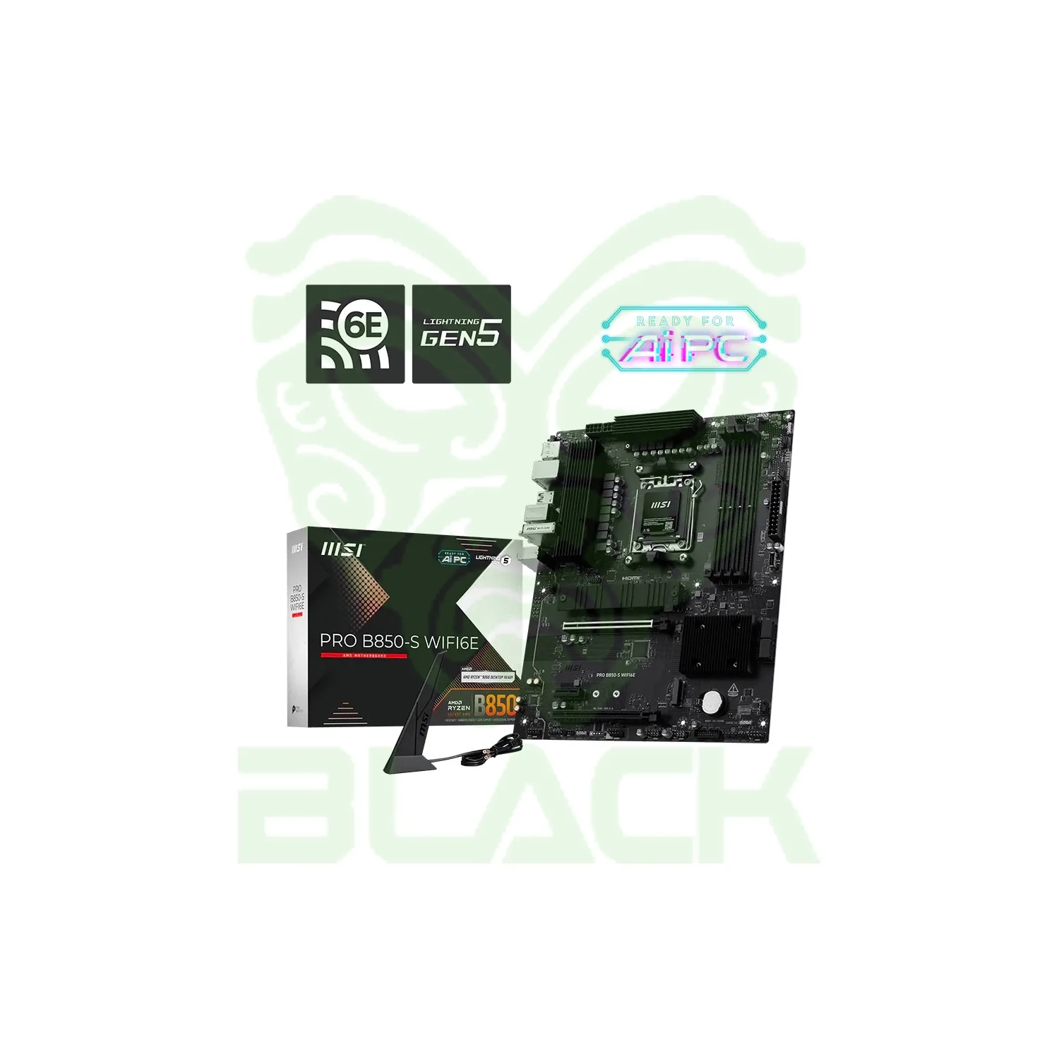 Mother MSI (am5) Pro B850-S Wifi6e DDR5
