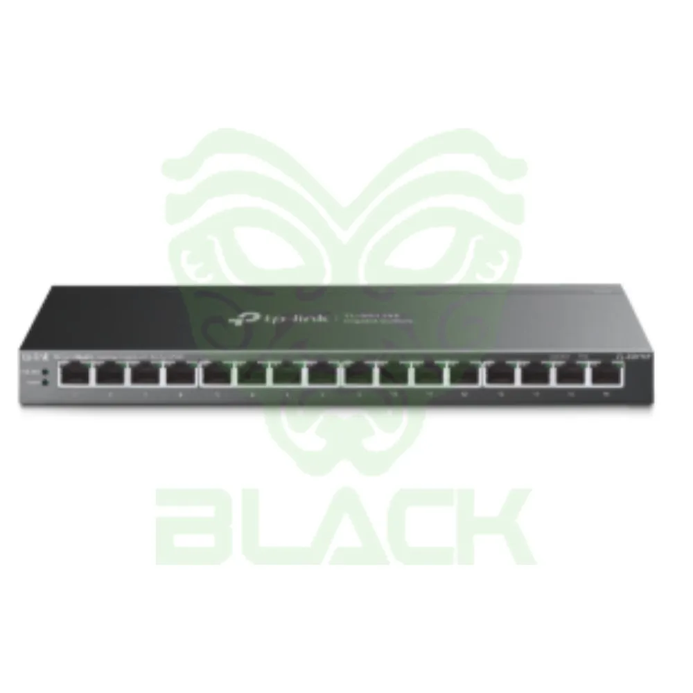 TP-LINK TL-SG116P. CONMUTADOR DE ESCRITORIO GIGABIT DE 16 PUERTOS CON POE+ DE 16 PUERTOS
