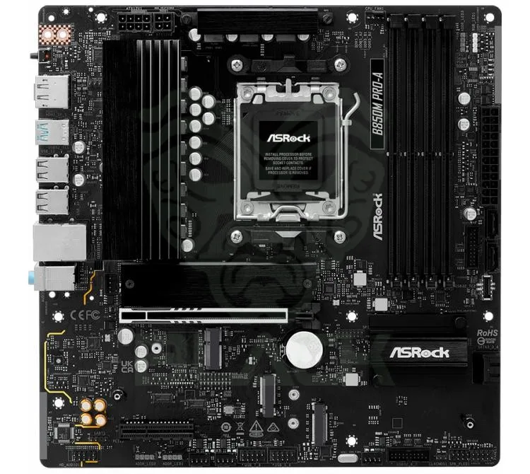 Mother Asrock (am5) B850M Pro-a DDR5 White Box 90-mxbr80-a0uayaz