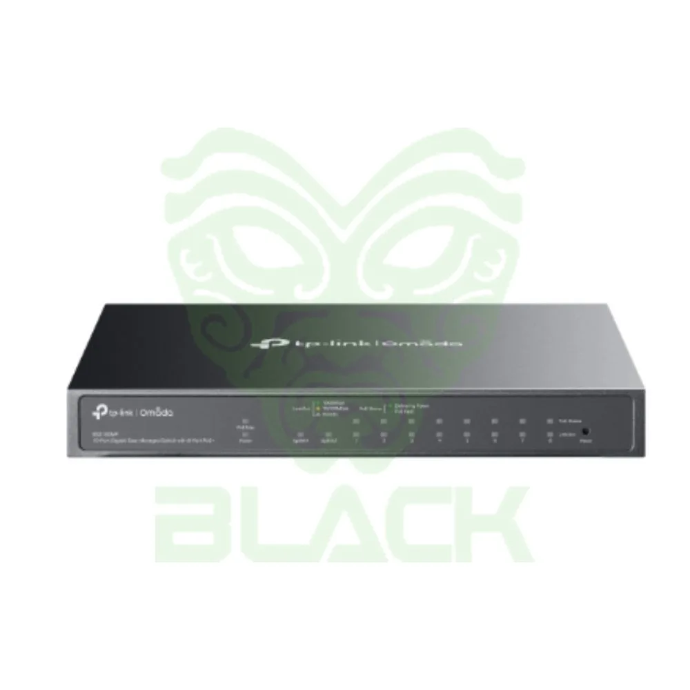 TP-LINK OMADA ES210GMP SWITCH GESTIONADO GIGABIT ETHERNET (10/100/1000) ENERGÍA SOBRE ETHERNET (POE) NEGRO
