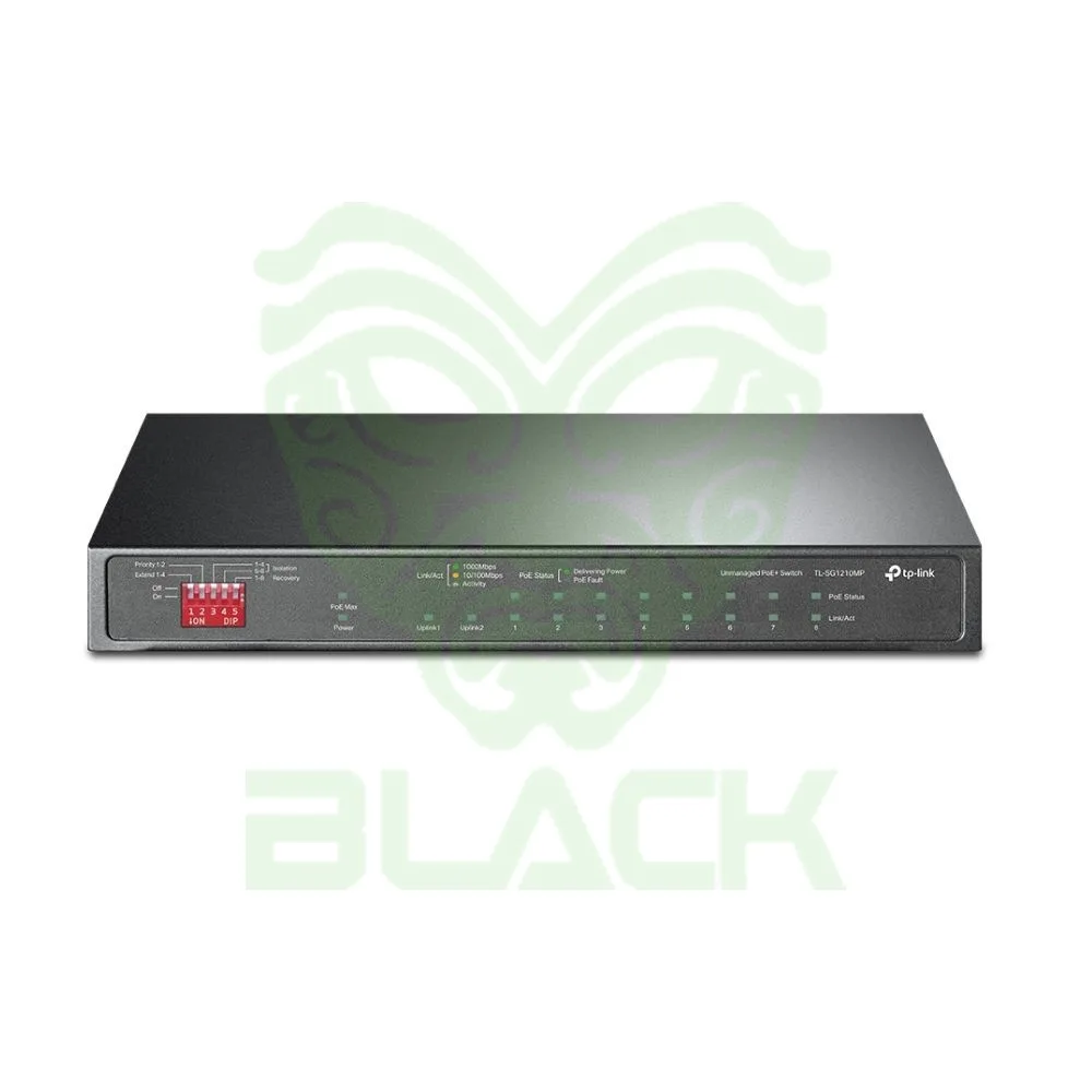 TP-LINK TL-SG1210MP DISPOSITIVO DE RED NO ADMINIST...