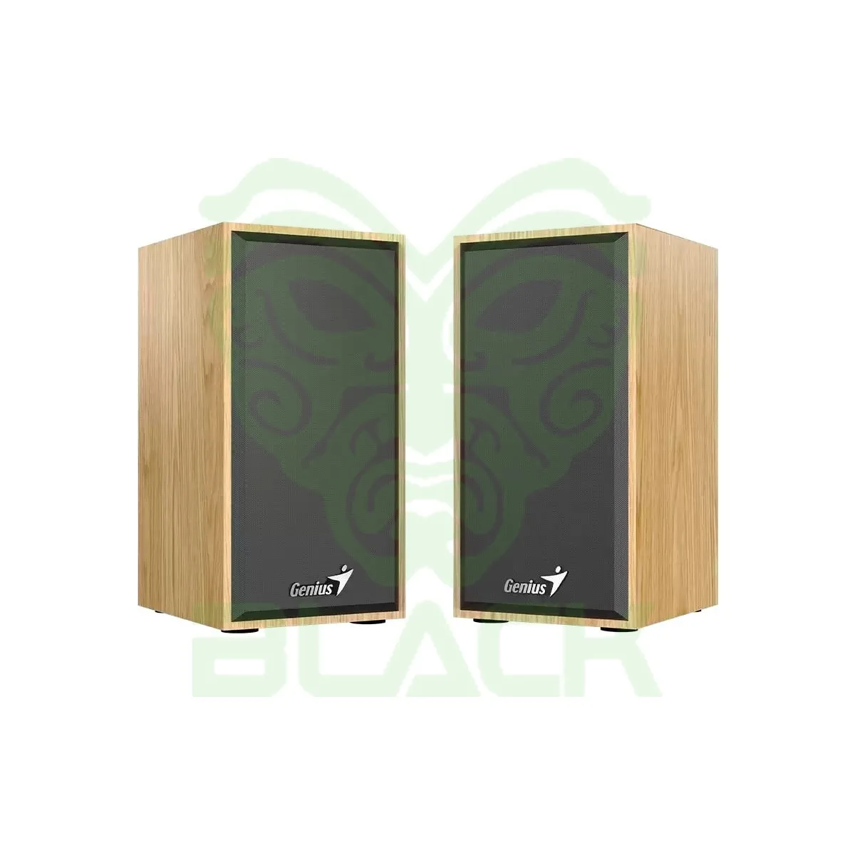 PARLANTE GENIUS SP-HF180 6W USB PINE WOOD