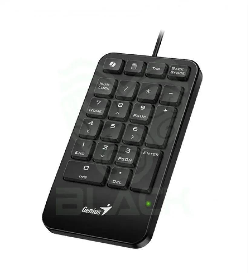 TECLADO GENIUS NUMERICO NUMPAD 125 USB-A NEGRO