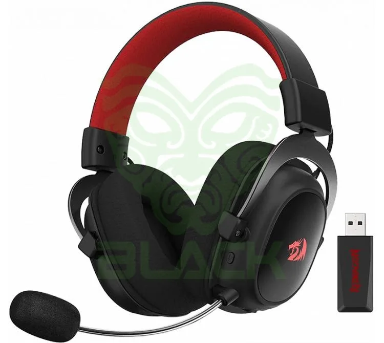 AURICULARES REDRAGON ZEUS H510 PRO WIRELESS 2.4GHZ BLUETOOTH 5.2 RGB SURROUND 7.1 BLACK