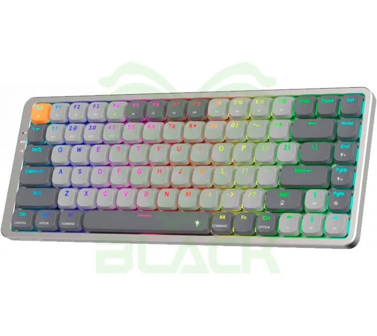 TECLADO MECANICO REDRAGON K652 AZURE RGB WIRELESS BLUETOOTH SWITCH RED 75% US