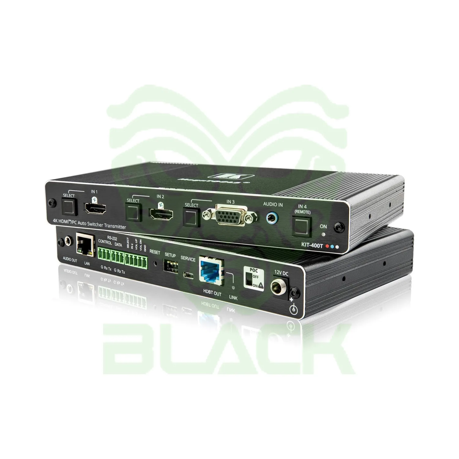 KIT HDBASET CON CONTROL. KIT DE ESCALADOR/SELECTOR AUTOMÁTICO 4K SOBRE HDBASET DE LARGO ALCANCE.