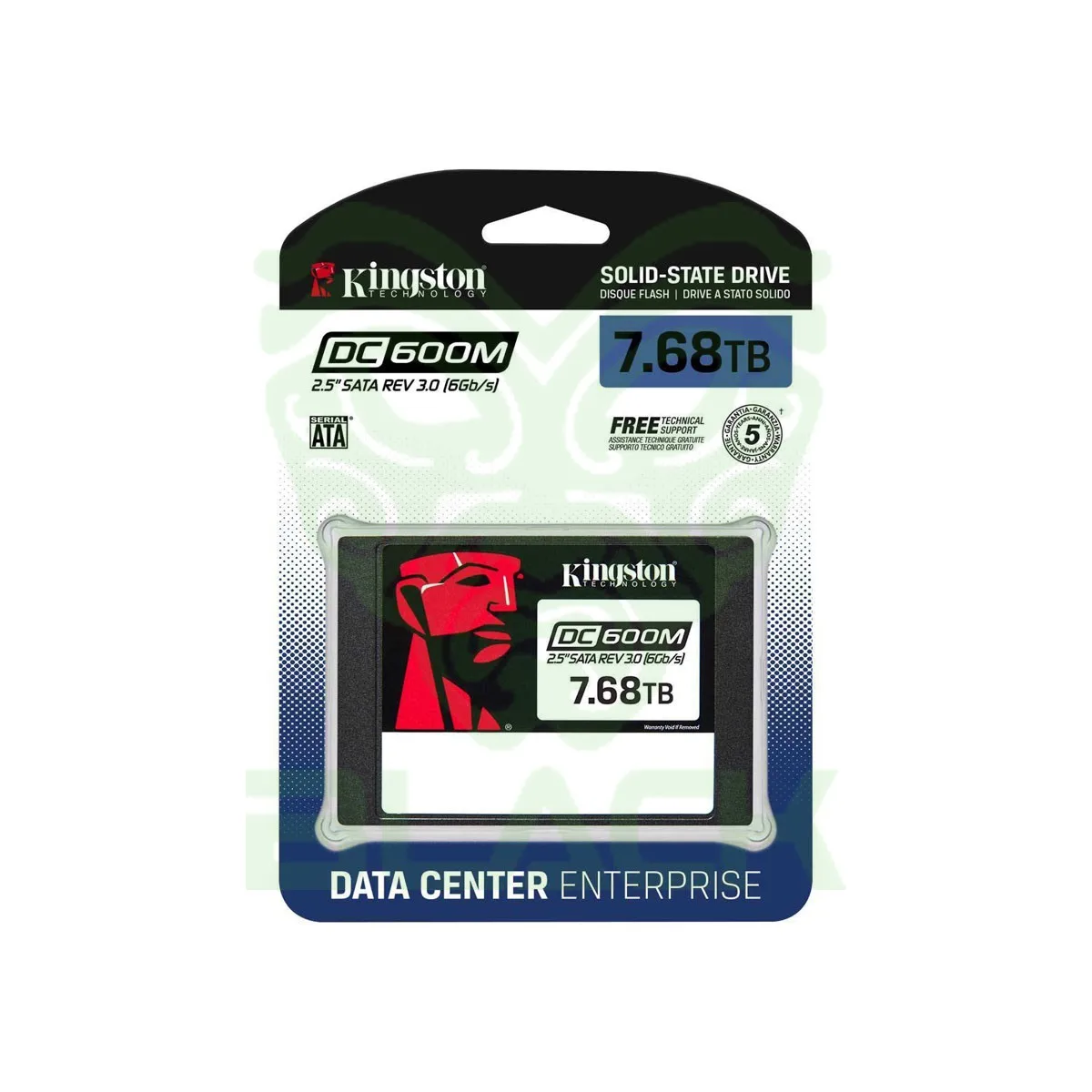 Disco SSD 7680GB Kingston Dc600m 2.5