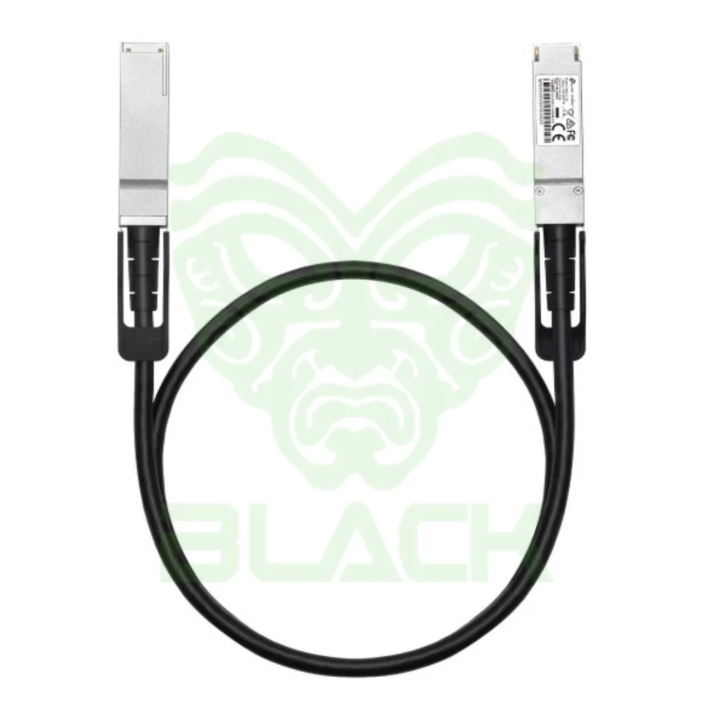 Tp-link Omada SM9220-1M Cable De Fibra Óptica E Infiniband Qsfp28 Twinax Negro