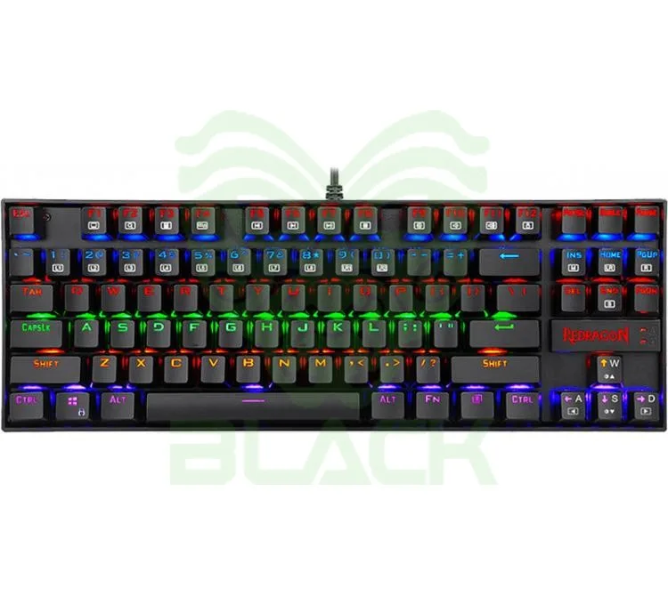 TECLADO MECANICO REDRAGON KUMARA K552 RAINBOW OUTEMU RED ESP