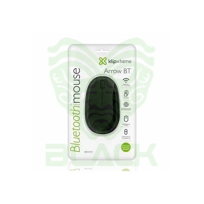 MOUSE KLIPXTREME ARROW INALAMBRICO DE 4 BOTONES