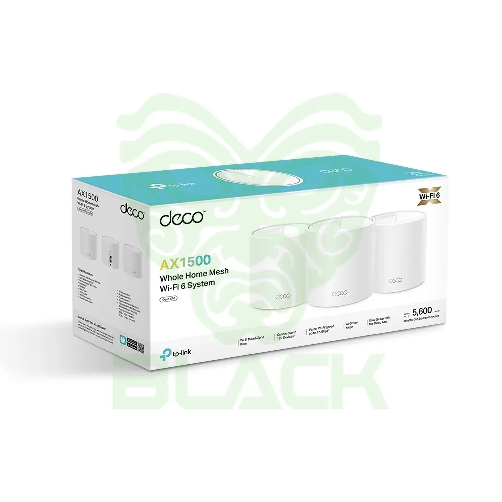 SISTEMA WI-FI MESH TP-LINK DECO X10 3-PACK AX1500