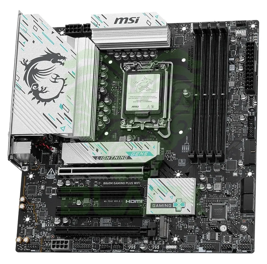 MSI (SOCKET LGA 1851) B860M GAMING PLUS WIFI