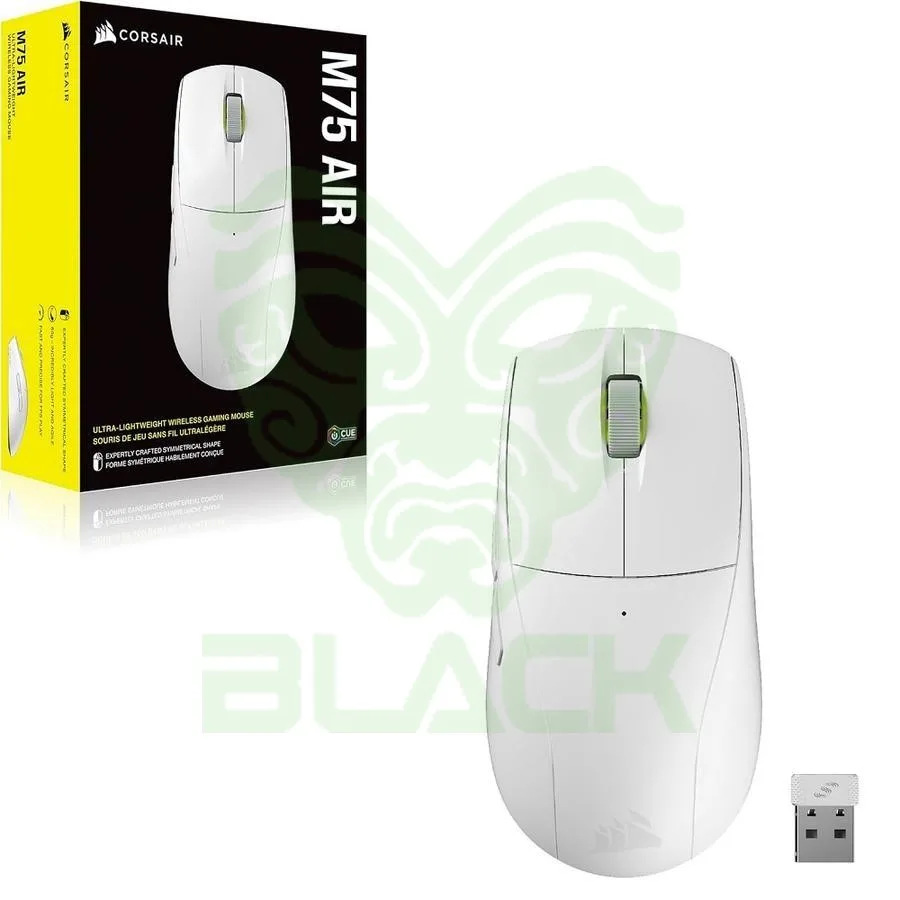 MOUSE GAMER CORSAIR M75 AIR WIRELESS ULTRA-LIGHTWEIGHT WHITE