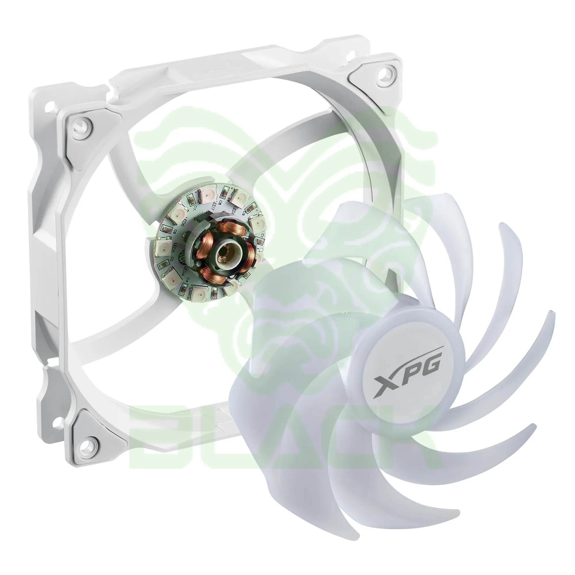 FAN XPG P/ GABINETE VENTO 120MM BLANCO ARGB