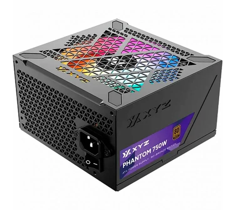 FUENTE XYZ 750W 80 PLUS BRONZE ARGB PHANTOM