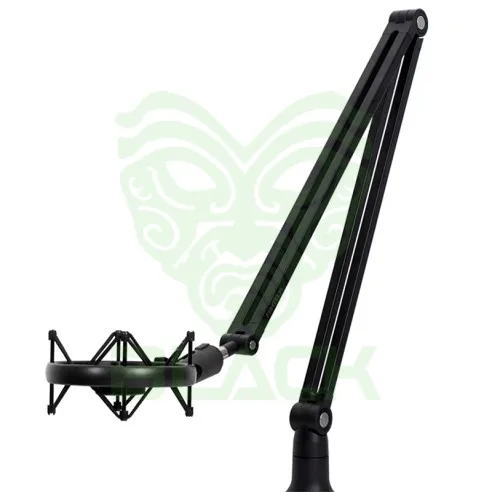 Soporte De Micrófono Fantech Ac902s Black Brazo Articulado P/Escritorio