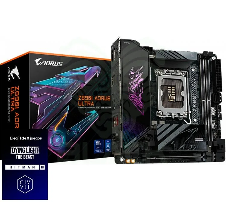 MOTHER GIGABYTE Z890I AORUS ULTRA S1851
