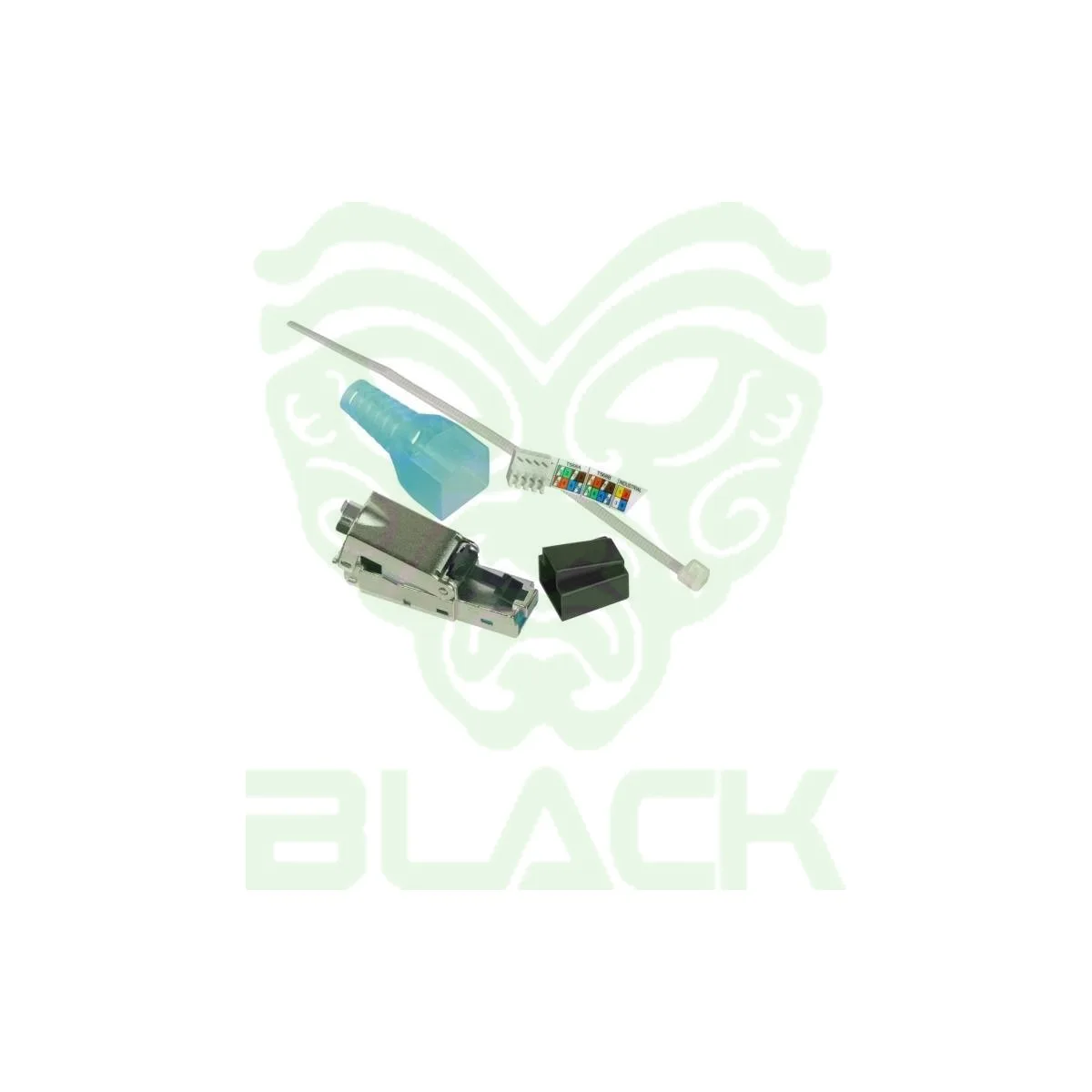 Plug Term De Campo Rj45 Blindado