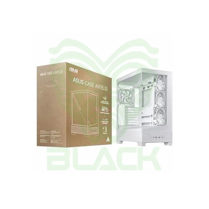 GAB ASUS A31 PLUS TG ARGB WHITE V TEMPLADO