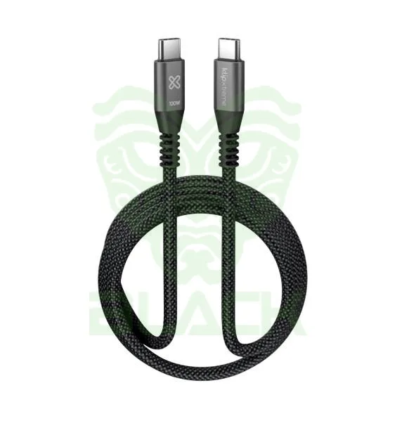 Cable Klipxtreme Kx Power Go 550 Kx Usb-c Cable 100w 480mbps 6ft3m Braided
