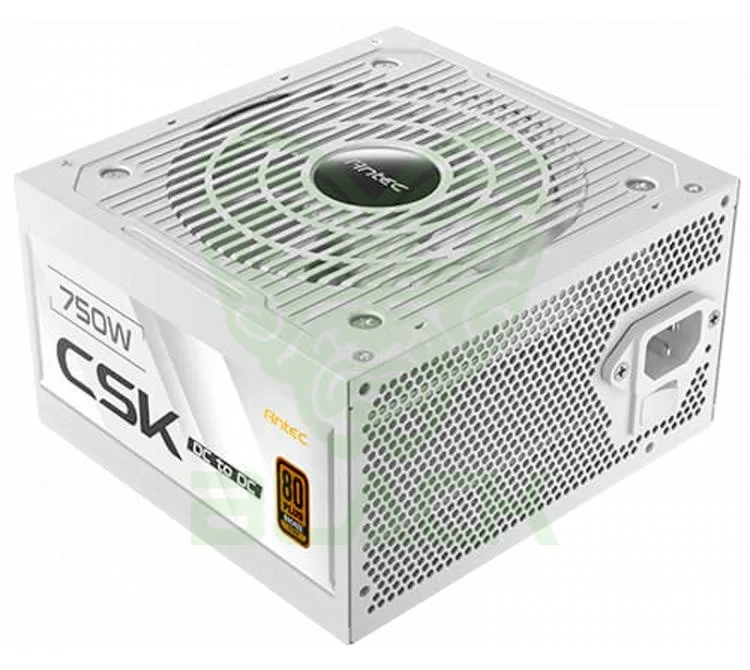 FUENTE ANTEC 750W 80 PLUS BRONZE ATX 3.1 PCIE 5.1 CSK750DC WHITE AR