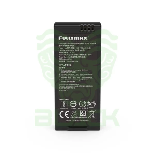 Bateria De Vuelo Para Dron Tello - 1100mah - 38v