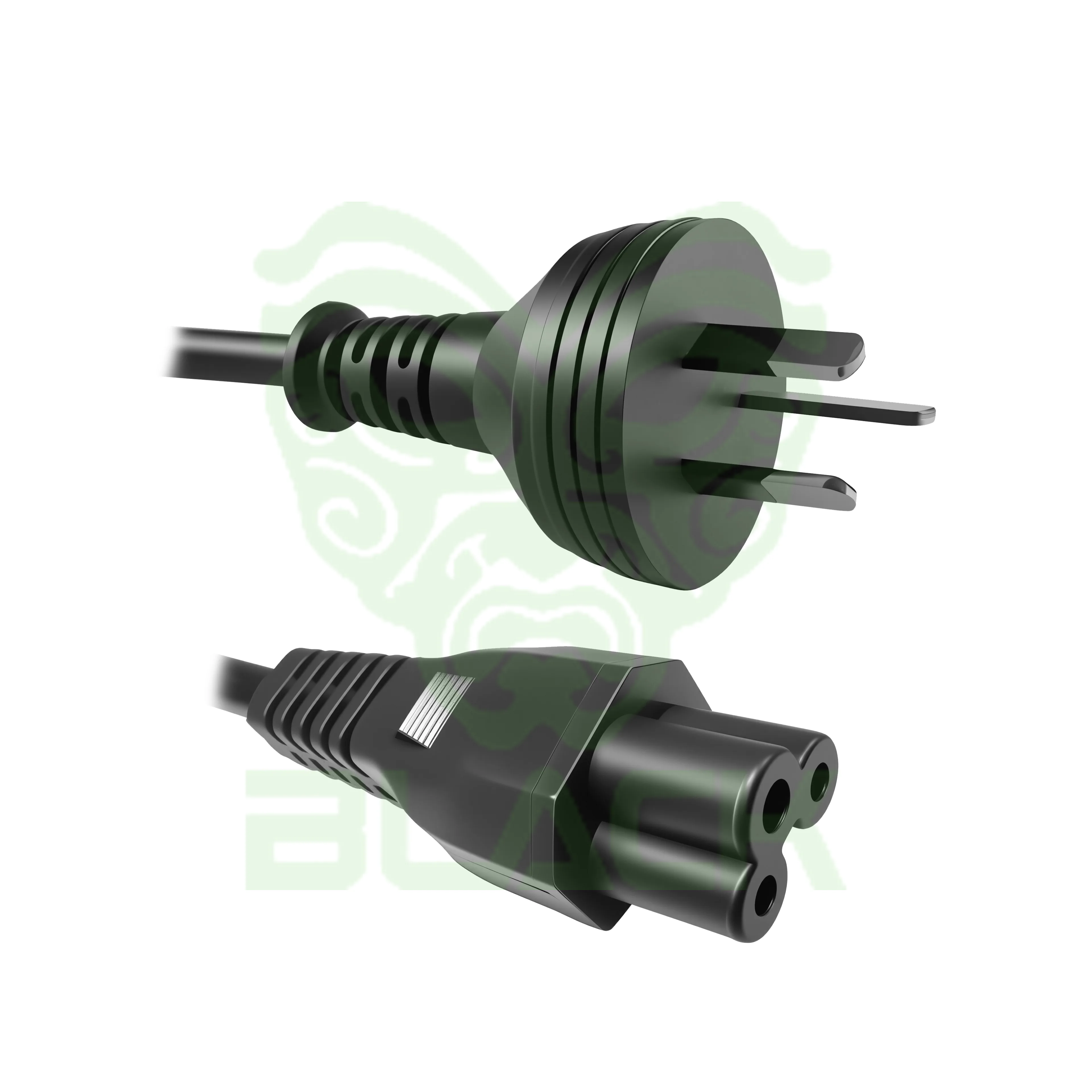 Cable Kelyx Power P/Cargador Notebooks Conector C5 Trebol Cobre Puro 1.2mts