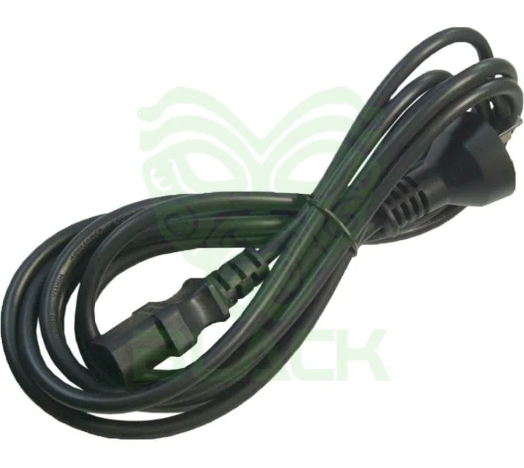 Cable Alimentacion Power Interlock Fuente Pc 0,75mm 1,5mts 100% Cobre Certificado Iram