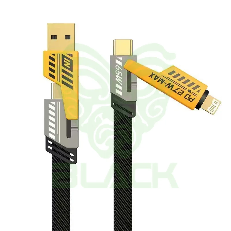 Cable Kelyx USB 4 En 1 - Type C / USB 3.0 / Lightning 1.5mts