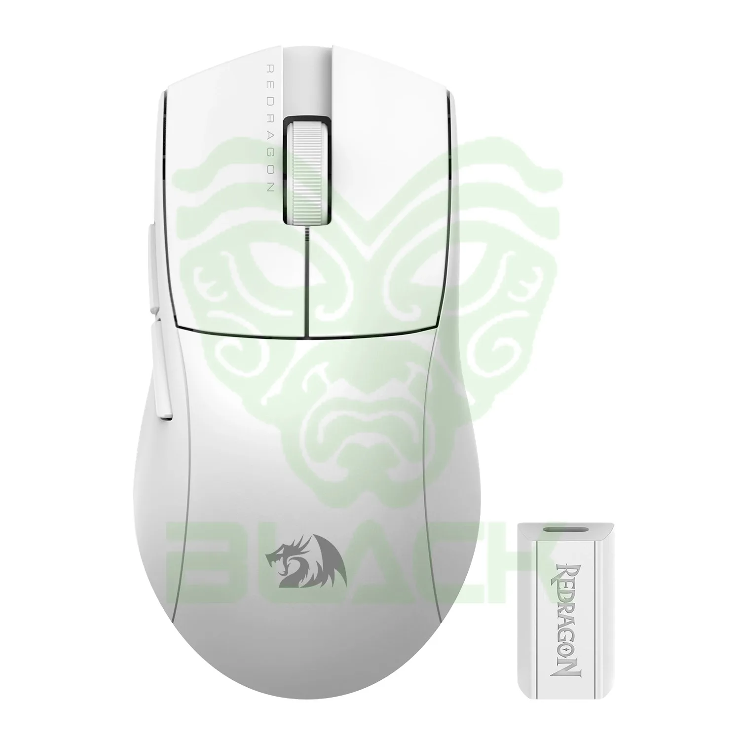Mouse Inalámbrico Redragon King M916 Pro 4k Blanco