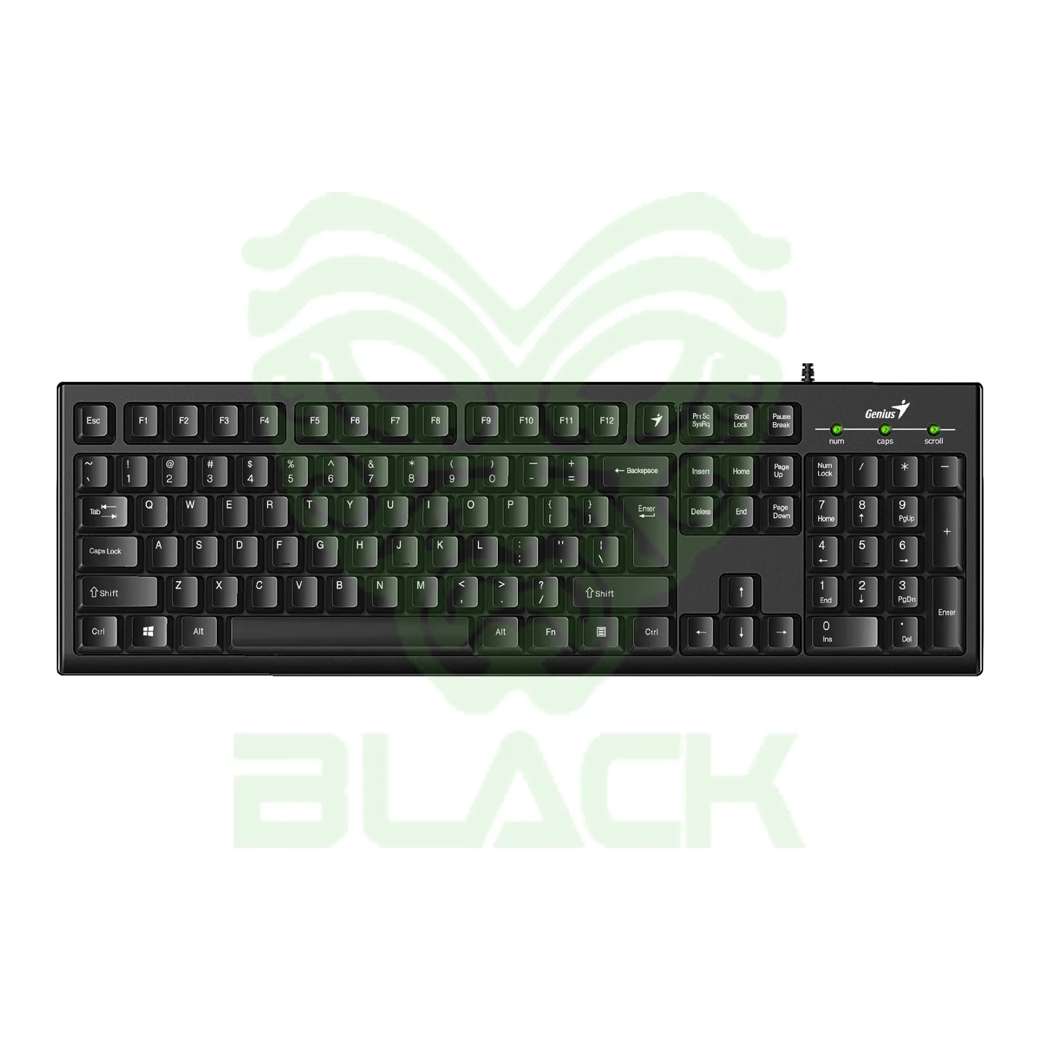 Teclado Genius KB-100 Smart USB Black