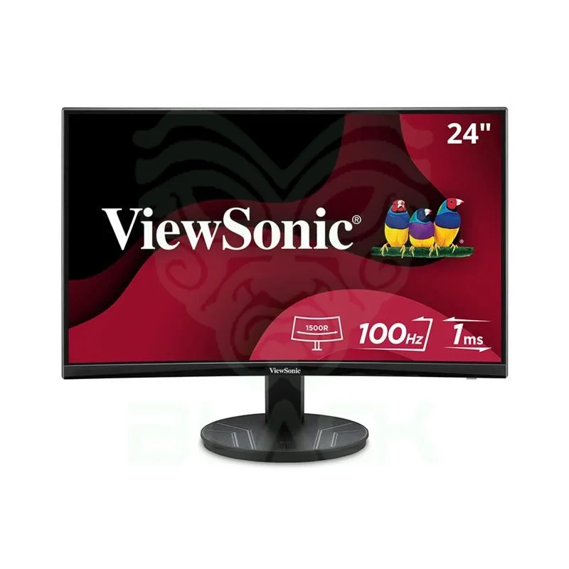 MONITOR CURVO 24" VIEWSONIC VA2416C FULL HD DISPLAY PORT HDMI