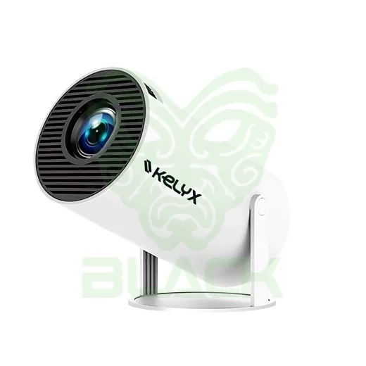 Proyector Kelyx 720p 2gb+8gb 180 Lumenes Bluetooth/WIFI Android Blanco