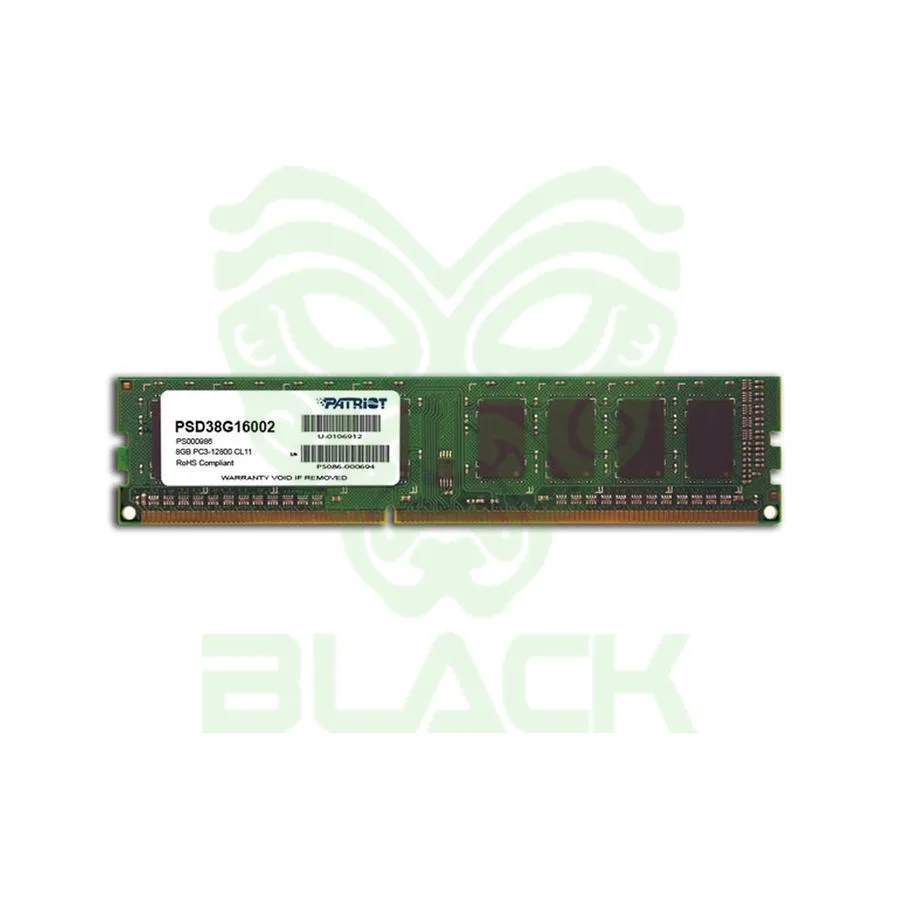 MEMORIA DDR3 8 GB 1600 MHZ PATRIOT SIGNATURE