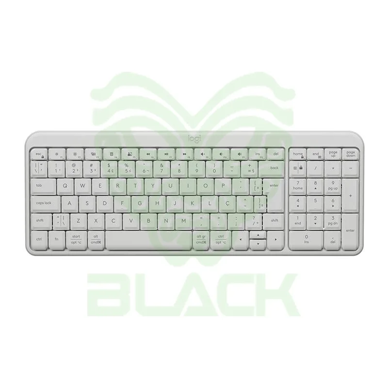 TECLADO INAL LOGITECH K250 WHITE