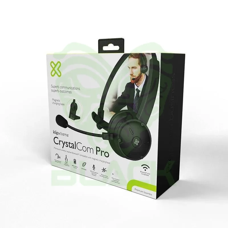 Auriculares Klipxtreme Crystalcom Pro Inalam Expo