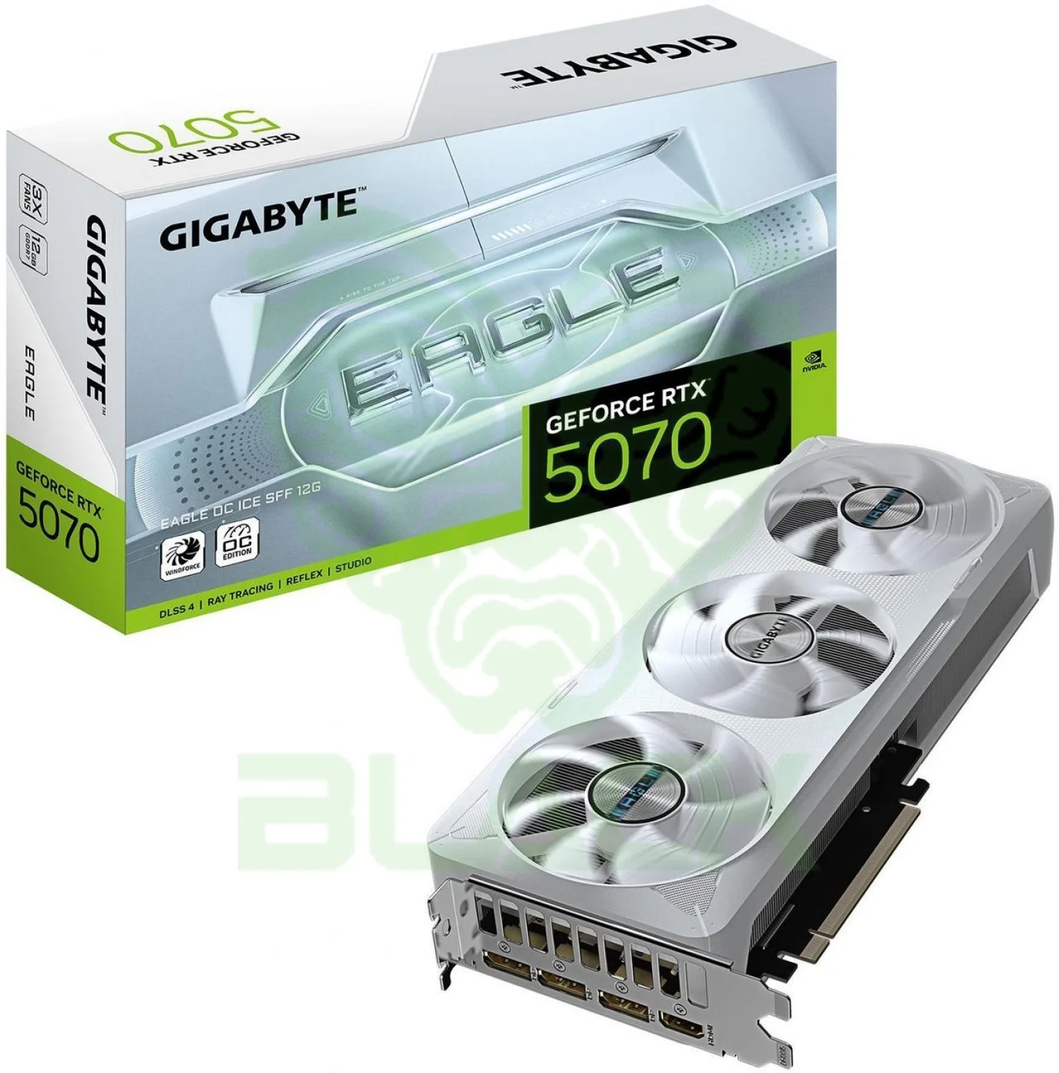 Placa De Video Gigabyte Rtx 5070 Eagle Oc Ice 12GB (white)