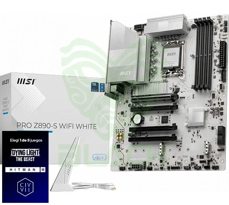 MOTHER MSI PRO Z890-S WIFI WHITE