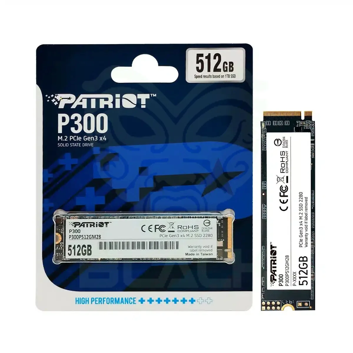 Disco SSD Patriot P300 512GB M.2 Pci-e
