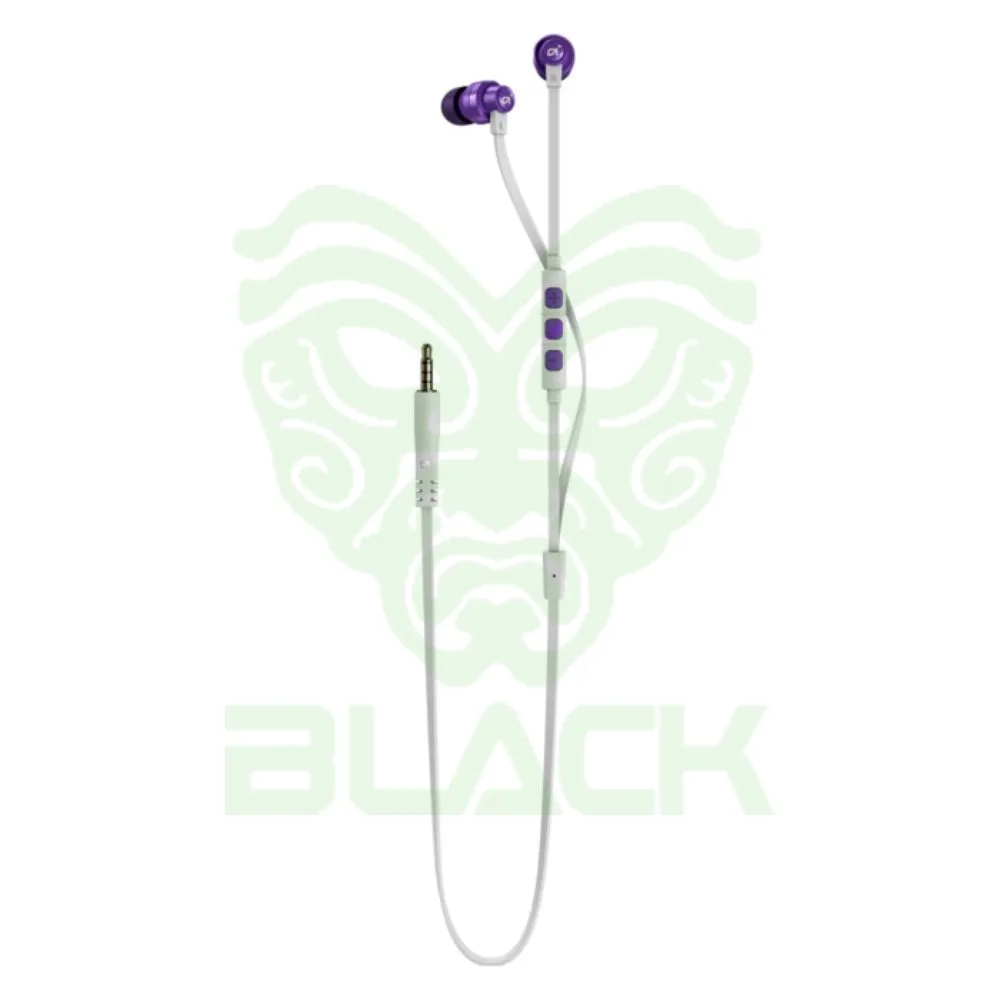 AURICULARES LOGITECH INTRAURALES BLANCOS Y LILA A...
