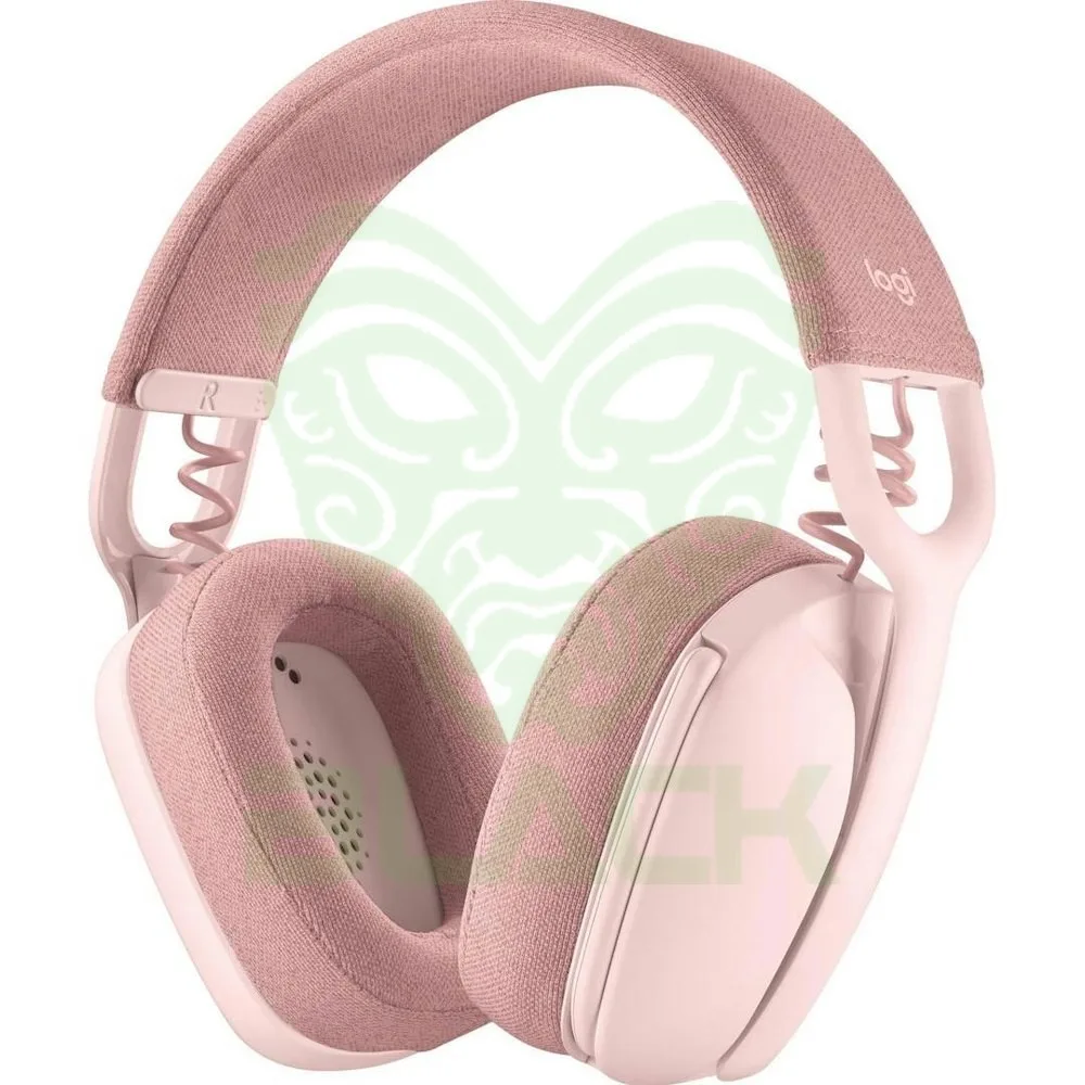 Auricular Logitech Zone 100 Rose Wireless 2.4GHz - BT