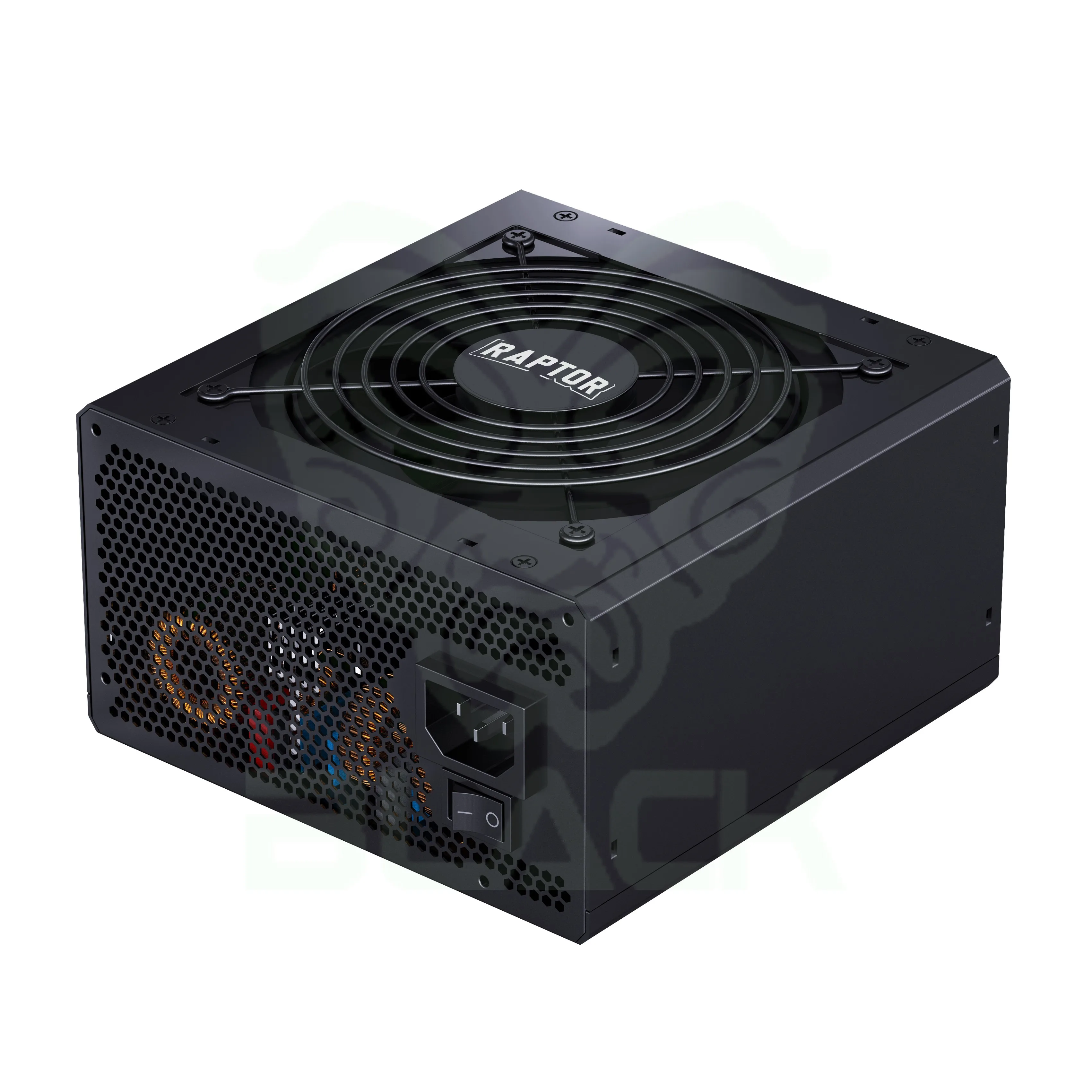 FUENTE RAPTOR VOLT 1000W 80 PLUS GOLD FULL MODULAR PCIE 5.1 NEGRA
