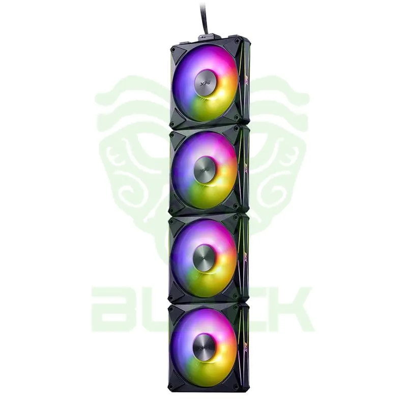 Cooler Magnético Gabinete Xpg Gaming Hurricane MAG ARGB Black